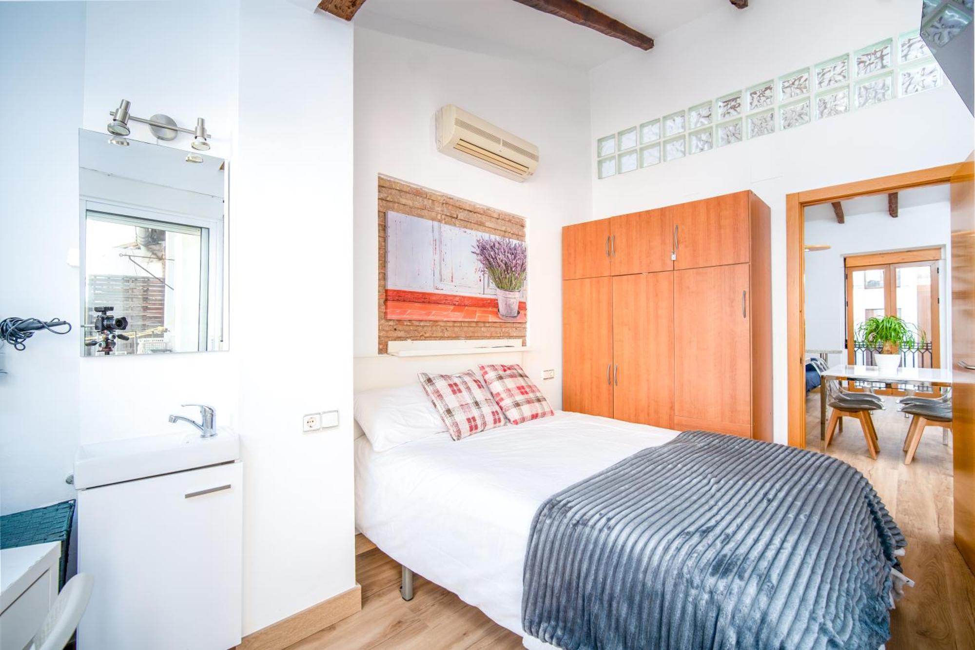 Ferienwohnung Atico Ruzafa Valencia Centro Exterior foto