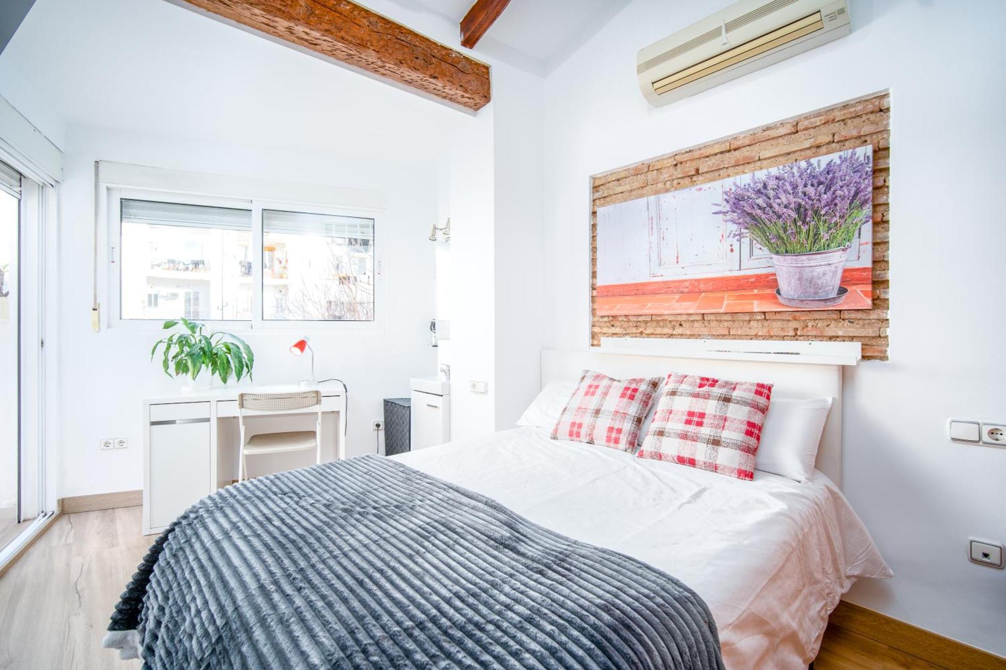 Ferienwohnung Atico Ruzafa Valencia Centro Exterior foto